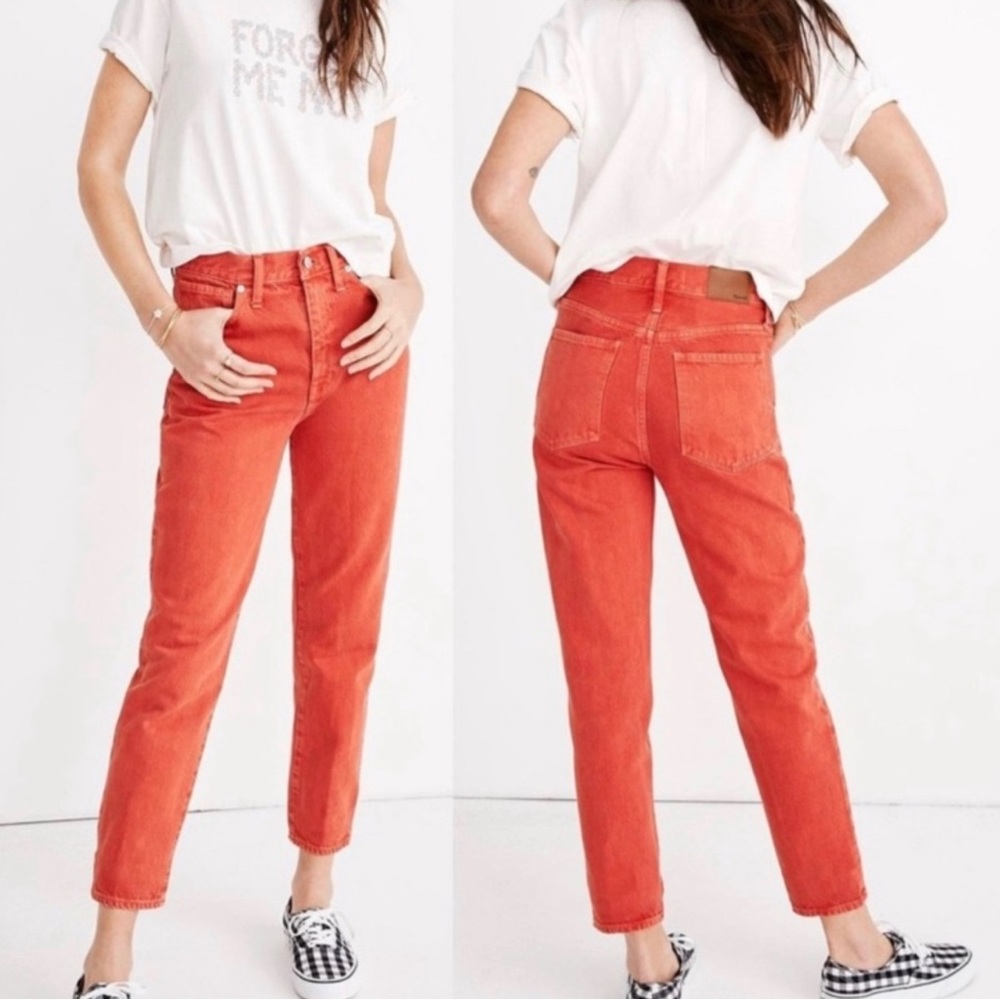 Madewell Mom Jean - size 30 - 100% Cotton - no stretch